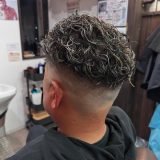 ハイトーンメッシュ✖極道パーマ🔥
