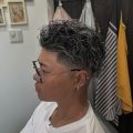 夏に大人気☀🌊　メンズパーマ×ホワイトメッシュ