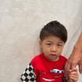 人生初の床屋さん💈